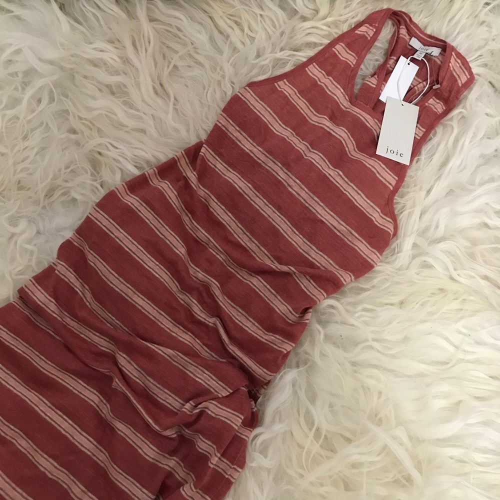 Joie Brellen Twist Back Linen Tank Dress - Picture 4 of 8